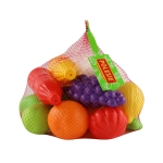 Игрален комплект Polesie Toys - Плодове и зеленчуци, 19 елемента