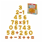 Магнитни знаци и цифри Polesie Toys, 30 елемента