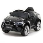 Акумулаторен джип Moni-BMW X6M, кожена седалка JJ2199, червен
