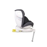 Столче за кола Cangaroo - Admiral, 0-36 kg, с Isofix, черно