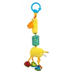 Висяща бебешка играчка Bali Bazoo - Жирафчето Gabi, с камбанка