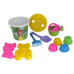 Детски плажен комплект Polesie Toys - 11 елемента