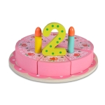Дъврена играчка торта Moni Toys - Happy Birthday