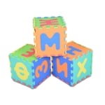 Мек пъзел-килим Moni Toys - Кирилица (А-Я), 30 елемента