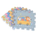 Мек пъзел-килим Moni Toys - Transportation