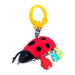 Вибрираща бебешка играчка Bali Bazoo - Ladybug