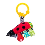 Вибрираща бебешка играчка Bali Bazoo - Ladybug