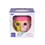 Детски музикален сортер Moni Toys - Fantastic Mushroom House, Розов