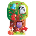 Образователен пъзел Headu - Montessori, В гората