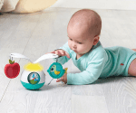 Музикална играчка за количка и игра по корем Tiny Love - Tummy Time, Meadow Days