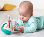 Музикална играчка за количка и игра по корем Tiny Love - Tummy Time, Meadow Days