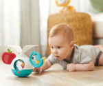 Музикална играчка за количка и игра по корем Tiny Love - Tummy Time, Meadow Days