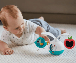 Музикална играчка за количка и игра по корем Tiny Love - Tummy Time, Meadow Days