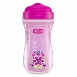 Детска чаша Chicco - Active, 14+ м, 266 ml, Момиче