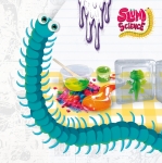 Творчески комплект Lisciani - Slumi Science, Направи си сам скуиш Хамелеон