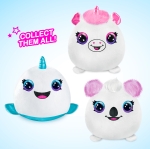 Творчески комплект Canal Toys - Мини плюшена играчка за оцветяване, Неон, асортимент