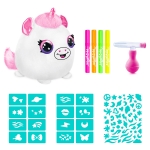 Творчески комплект Canal Toys - Мини плюшена играчка за оцветяване, Неон, асортимент