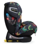 Столче за кола Cosatto - All in All +, IsoFix, 0-36 kg, Disco rainbow