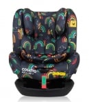 Столче за кола Cosatto - All in All +, IsoFix, 0-36 kg, Disco rainbow