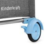 Бебешка кошара на 2 нива KinderKraft - Joy, С аксесоари, Розова