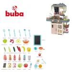 Детска кухня Buba - 42 части, Тъмнорозова