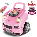 Детски интерактивен автомобил Buba - Motor Masters, Розов