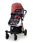 Комбинирана бебешка количка 3 в 1 Cosatto - Giggle Trail, Pretty Flamingo