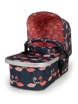 Комбинирана бебешка количка 3 в 1 Cosatto - Giggle Trail, Pretty Flamingo