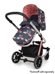 Комбинирана бебешка количка 3 в 1 Cosatto - Giggle Trail, Pretty Flamingo