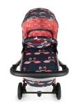Комбинирана бебешка количка 3 в 1 Cosatto - Giggle Trail, Pretty Flamingo