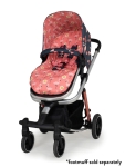 Комбинирана бебешка количка 3 в 1 Cosatto - Giggle Trail, Pretty Flamingo