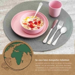 Комплект метални прибори Reer - Growing, 4 броя