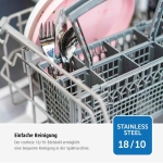 Комплект метални прибори Reer - Growing, 4 броя