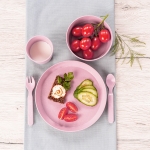 Комплект детски купички Reer - 2 броя, Розов