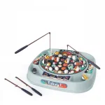 Детски комплект с въдица Buba - Fishing, Сив