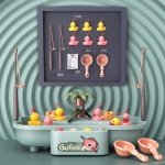 Игрален детски комплект с въдица Buba - Патета