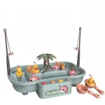 Детски игрален комплект Buba - Рибки, Сив