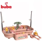 Детски игрален комплект Buba - Рибки, Сив