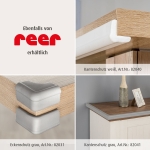 Меки протектори за ъгли Reer - Бели, 4 броя