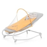 Бебешки шезлонг 2 в 1 Kinderkraft - Felio 2, Forest Yellow
