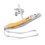 Бебешки шезлонг 2 в 1 Kinderkraft - Felio 2, Forest Yellow