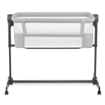 Бебешка кошара KinderKraft - Neste Up 2, Light Grey