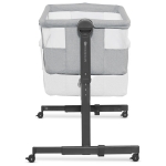 Бебешка кошара KinderKraft - Neste Up 2, Light Grey