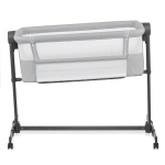 Бебешка кошара KinderKraft - Neste Up 2, Light Grey