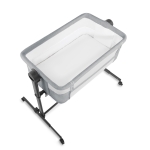 Бебешка кошара KinderKraft - Neste Up 2, Light Grey