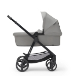 Бебешка количка 4 в 1 Kinderkraft - Newly, Moonlight Grey
