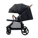 Бебешка лятна количка Kinderkraft - Grande Plus, Grey