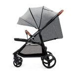 Бебешка лятна количка Kinderkraft - Grande Plus, Grey