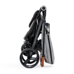 Бебешка лятна количка Kinderkraft - Grande Plus, Grey