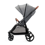 Бебешка лятна количка Kinderkraft - Grande Plus, Grey